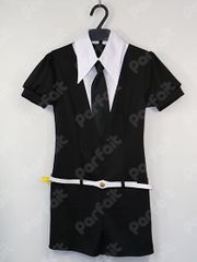 コスプレ衣装 宝石の国／ラピスラズリ（黒制服）（Sサイズ）【ウィッグ、靴(22.5cm)付き】