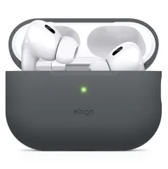 新品 【elago】 AirPods Pro2 対応 ケース 耐衝撃 薄型 ソフト シリコン カバー Lightning USB-C ワイヤレス充電 MagSafe 対応 [ Apple AirPods Pro 2 アップル エアポッツプロ2 第2世代 対応