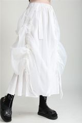 スカート Oheshio cancan lace ribbon wrap skirt Oheshio cancan lace ribbon wrap skirt - メルカリ