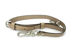 ■美品■ COACH コーチ レザー バッグ用 ショルダーストラップ ショルダーベルト 肩掛け 斜め掛け レディース ベージュ系 BJ8523