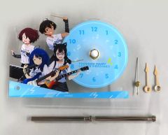 [중고]두고 시계·걸 시계 시계 문예부 미니 아크릴 시계 TSUWABUKI FES ver. [패 히로인이 너무 많다!]