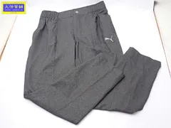 PUMA プーマ レディース パンツ ゴルフウエア サイズM ダークグレー系 中古A- 【送料無料】 A-8788【質屋出品】