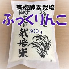 北海道産 ふっくりんこ 白米300g　2袋　有機酵素栽培　送料無料　数量限定