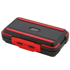 Zeros'7 釣り 収納 ボックス アウトドア タックル ボックス Lサイズ 小物入れ ルアーケース 釣り具 道具箱 仕切り 防水 仕切り付き ケース (L) [L]