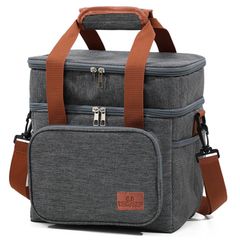 【特価セール】morytrade 保冷バッグ 弁当箱入れ 2層構造 ランチバック クーラーバック 肩掛け コンパクト