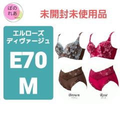 エルローズ　ディヴァージュ　ブラジャー&ショーツセット　光電子