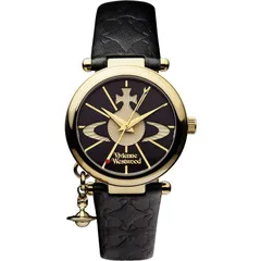 ヴィヴィアンウエストウッド  腕時計 Vivienne Westwood ビビアン レディース 女性 向け VV006BKGD 人気 ブランド かわいい オーブ Orb 革ベルト レザー ベルト おすすめ 恋人 彼女 妻 娘