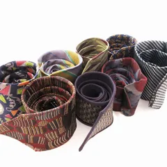 クリスチャンディオール Christian Dior ランバン ミスタージュンコ 他 ネクタイ レギュラータイ まとめ 8本セット ウール 絹 シルク /TZ ■GY09