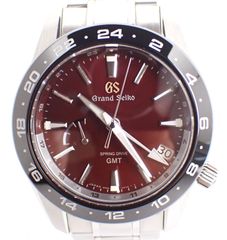 美品 Grand Seiko(グランドセイコー) スポーツコレクション 20周年記念モデル世界限定1300本 9R66-0BR0/SBGE305 SS AT 自動巻き GMT