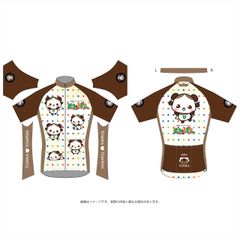 DECOJA【群馬県】デイリー・サイクルジャージ（ぐんまちゃんVer