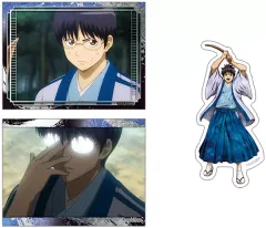 【中古】シール・ステッカー 志村新八 ステッカーセット(3枚組) 「銀魂」