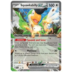 ポケカ　イキリンコex　Squawkabilly ex　英語版　海外版　SVP160　海外限定イラスト