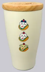【中古】マグカップ･湯のみ ちいかわ＆ハチワレ＆うさぎ(サンド) 木蓋付き保冷・保温タンブラー 「ちいかわ なんか小さくてかわいいやつ ちいかわベーカリー」