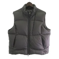 ラルフローレン RALPH LAUREN ダウンベスト ジャケット ジップアップ 黒 ブラック 7ｆのサムネイル