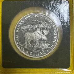 2025年最新】カナダ 1ドル 銀貨 国立公園100周年記念の人気