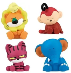 タカラトミーアーツ 肩ズンFig. たべっ子どうぶつ THE MOVIE × 全4種セット フルコンプ ガチャガチャ カプセルトイ 肩ズン フィギュア