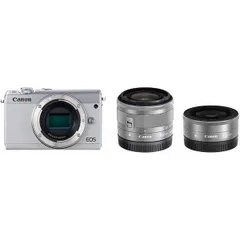 【極美品】 キヤノン CANON EOS M100 レンズキット EOS M キヤノン Canon ミラーレス一眼 M100 レンズキット グレイ