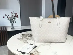 【今日特価】COACH City 33 Tote Bag with Snap - コーチ City 33 吸扣トートバッグ