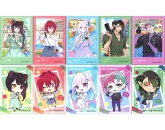 【中古】バッジ・ビンズ 全10種セット アート缶バッジ 「くらっくじ バーチャルYouTuber にじさんじ フォトグラファーテーマ」 E賞