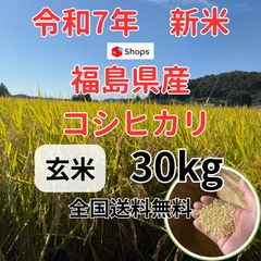 新米 令和7年度 30kg 福島産コシヒカリ 農家直送 - メルカリ