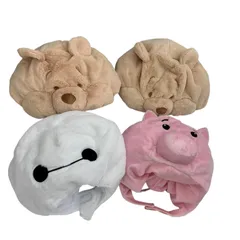 186001 現状品 Disney ディズニー ファンキャップ Tokyo Disney Resort  プーさん　ベイマックス　ハム