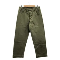 【中古】BUZZ RICKSON'S U.S. NAVY N-3 TROUSERS ユーティリティパンツ 32 BR42290 カーキ バズリクソンズ[10]