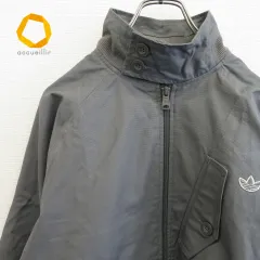 アディダス adidas ジップアップ ブルゾン ジャンパー ロゴボタン 864622のサムネイル
