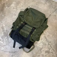 【Human Made】ミリタリーバックパック ブラック/OD Human Made】ミリタリーバックパック ブラック/OD