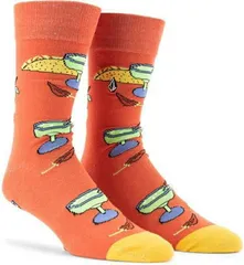 Volcom True Socks Yellow 靴下 ソックス 送料無料のサムネイル