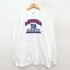 XL/古着 リーボック 長袖 Tシャツ メンズ NFL ニューヨークジャイアンツ アーロンロス トニーウゴー コットン クルーネック 白 ホワイト ア
