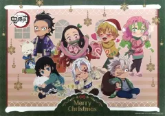 【中古】食器 集合(グリーン) 紙製ランチョンマット 「鬼滅の刃×ufotable Cafe/マチ★アソビCAFE クリスマス2023イベント」 限定デザート注文特典