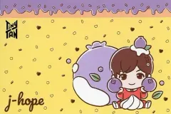 【中古】ポストカード ジェイホープ(BTS/防弾少年団) ポストカード 「TinyTAN CAFE」