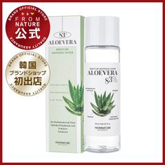 【ブランド公式】＼新発売記念40％OFF!! ／フロムネイチャー アロエベラモイスチャースージング トナー 150ml アロエ アロエベラ アロエベラ葉エキス ナイアシンアミド アデノシン水分 保湿 さっぱり 密着保湿 肌トラブル スキンケア 韓国コスメ