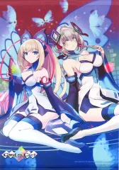 【中古】タペストリー アンシェ＆モルフォ B2タペストリー 「PS4/PS5/Switchソフト カルドアンシェル」 WonderGOO購入特典