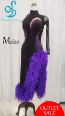 社交ダンス／スタンダード／白樺ドレス/Mサイズ 社交ダンス／スタンダード／白樺ドレス/Mサイズ - メルカリ