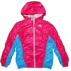 adidas アディダス ナイロン フーディー ジャンパー ウインドブレーカー ジャケット レディース