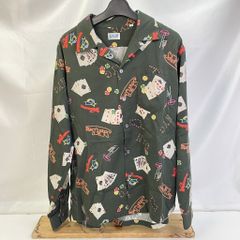 01w-3454 ショット schott L/S レーヨンアロハシャツ 長袖シャツ