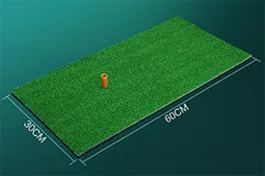 【スタッフおすすめ！】ゴルフ練習用マット ウレタンボール30個付 自宅 室内 練習用 人工芝 ゴルフ マット 30*60*