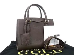 ■新品■未使用■ COCOCELUX GOLD ココセリュックスゴールド レザー 2WAY ハンドバッグ ショルダー ブラウン系 AZ2251 □新品□未使用□ COCOCELUX GOLD ココセリュックスゴールド レザー