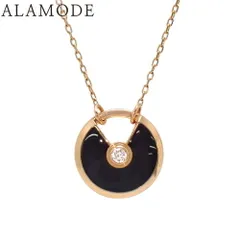 保証書付】 CARTIER(カルティエ) アミュレット ネックレス オニキス  