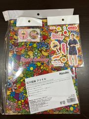 卓球　石川佳純　アニバーサリー　限定　ファイル　ステッカー　バッジ　3点セット　新品　未開封