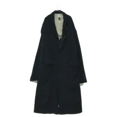 FACETASM (ファセッタズム) SHURUNKEN CHESTER COAT T0F-C0-M02 ウール チェスターコート ブラックのサムネイル