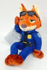 ディズニーストア プラッシュキーチェーン iketerunuigurumi/3店舗限定 ニック(制服)/ズートピア