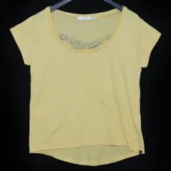 ROAR フラワークロスガンバックプリントTシャツ サイズ1 イエローのサムネイル