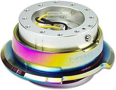 ぽ*け様 NRG ステアリングボス パープル クイックリリース - メルカリ