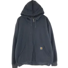 古着 カーハート Carhartt スウェットフルジップパーカー メンズXL相当/eaa513248