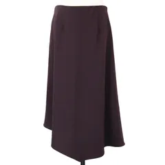 美品 ETRO エトロ スカート ボルドー サイズ:44(XL) ラップ調 ミディ スカート / 巻きスカート フレア ストレッチ ウール イタリア製 ボトムス【レディース】のサムネイル
