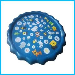 【新着商品】庭 子供用 親子遊び 家庭用 噴水プール ビニールプール 大きい プール 水遊び 170cm アニマル柄 噴水マット