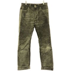 MADISON BLUE マディソンブルー 16AW カーフスエードレザーパンツ MB164-3007 カーキ 02