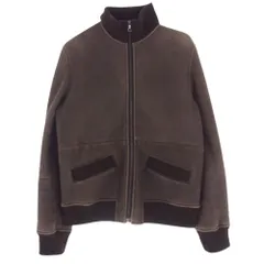 A.P.C. ブラウン ボア襟 ジャケット　アーペーセー　ブルゾン A.P.C. ブラウン ボア襟 ジャケット アーペーセー ブルゾン